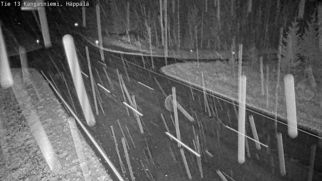 Weather Camera Image Road 13 Kangasniemi, Häppälä, Kangasniemi, Etelä-Savo