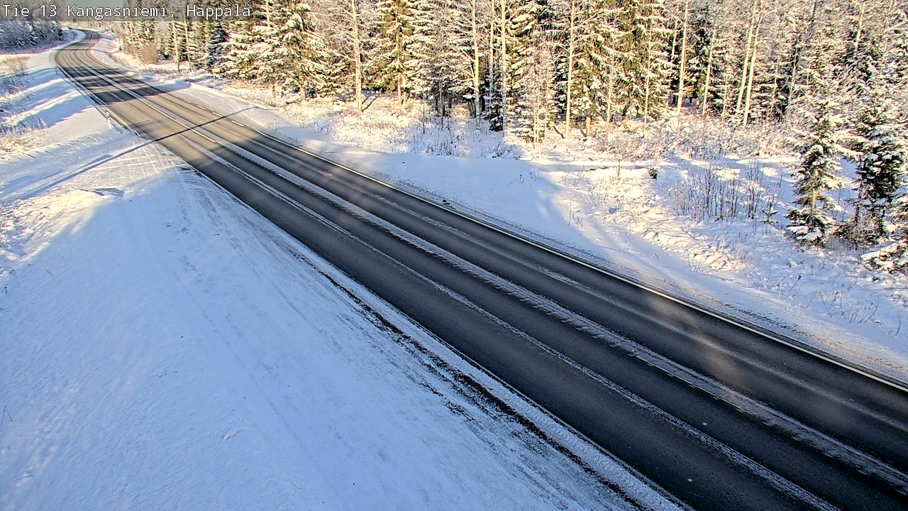 Kelikamerat Kuva Tie 13 Kangasniemi, Häppälä, Kangasniemi, Etelä-Savo