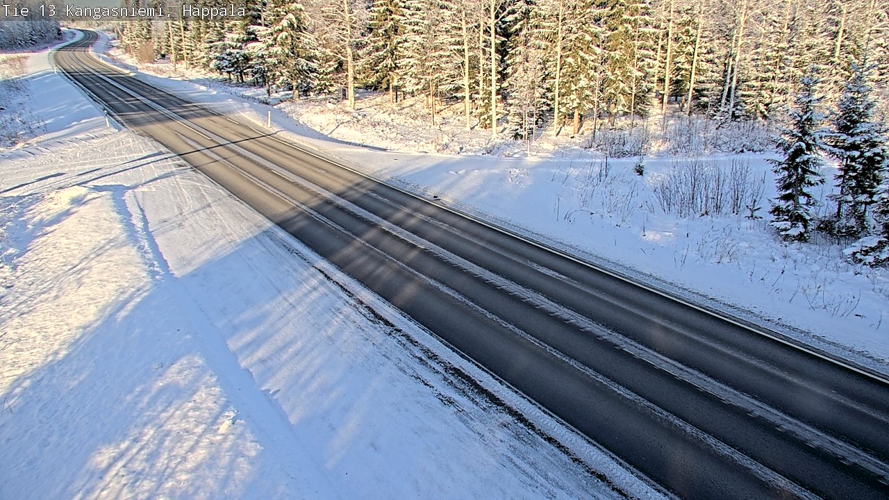Weather Camera Image Väg 13 Kangasniemi, Häppälä, Kangasniemi, Etelä-Savo