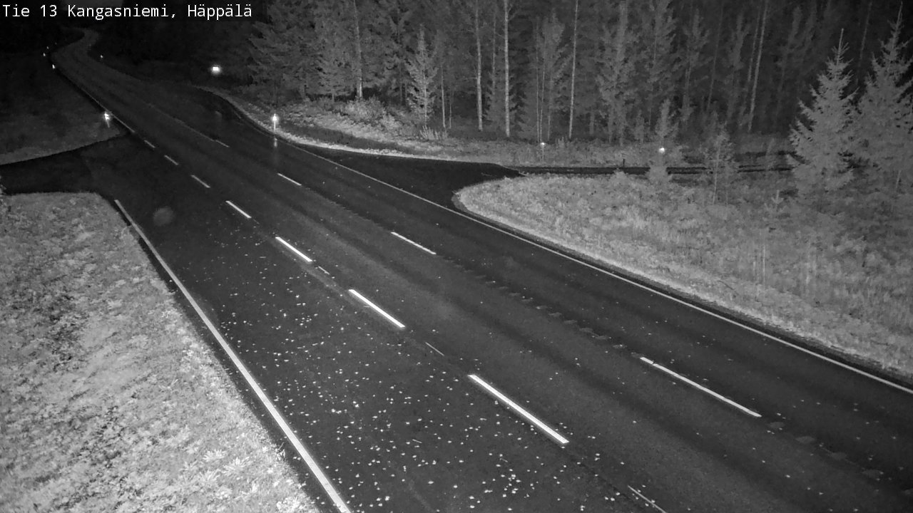 Weather Camera Image Road 13 Kangasniemi, Häppälä, Kangasniemi, Etelä-Savo