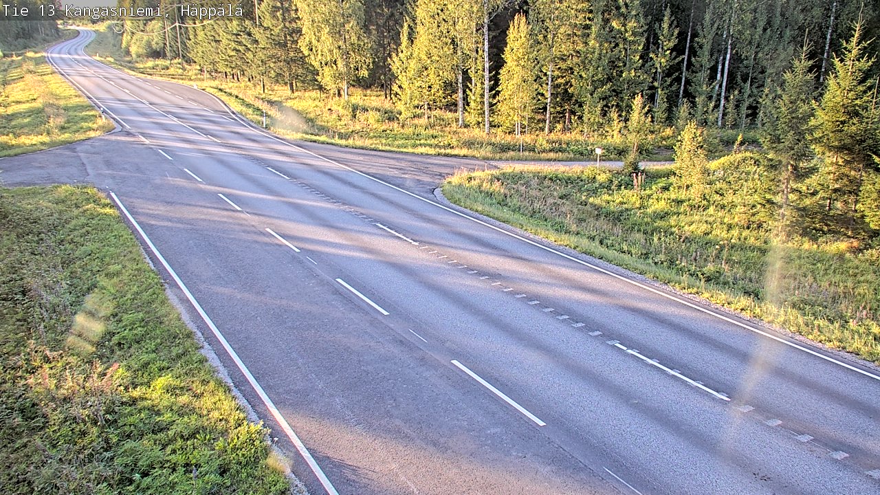 Kelikamerat Kuva Tie 13 Kangasniemi, Häppälä, Kangasniemi, Etelä-Savo
