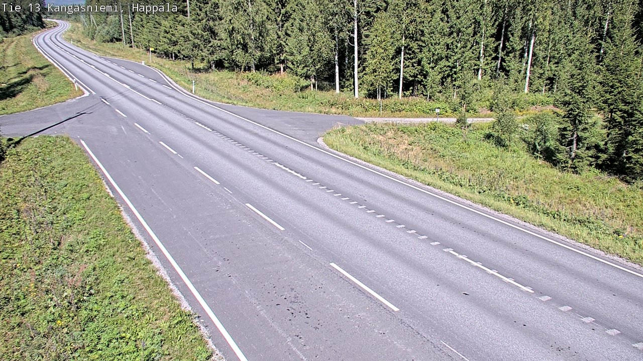 Kelikamerat Kuva Tie 13 Kangasniemi, Häppälä, Kangasniemi, Etelä-Savo