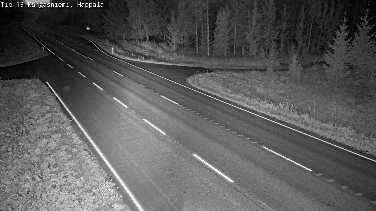 Kelikamerat Kuva Tie 13 Kangasniemi, Häppälä, Kangasniemi, Etelä-Savo