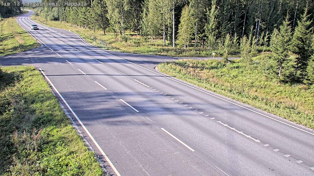 Kelikamerat Kuva Tie 13 Kangasniemi, Häppälä, Kangasniemi, Etelä-Savo