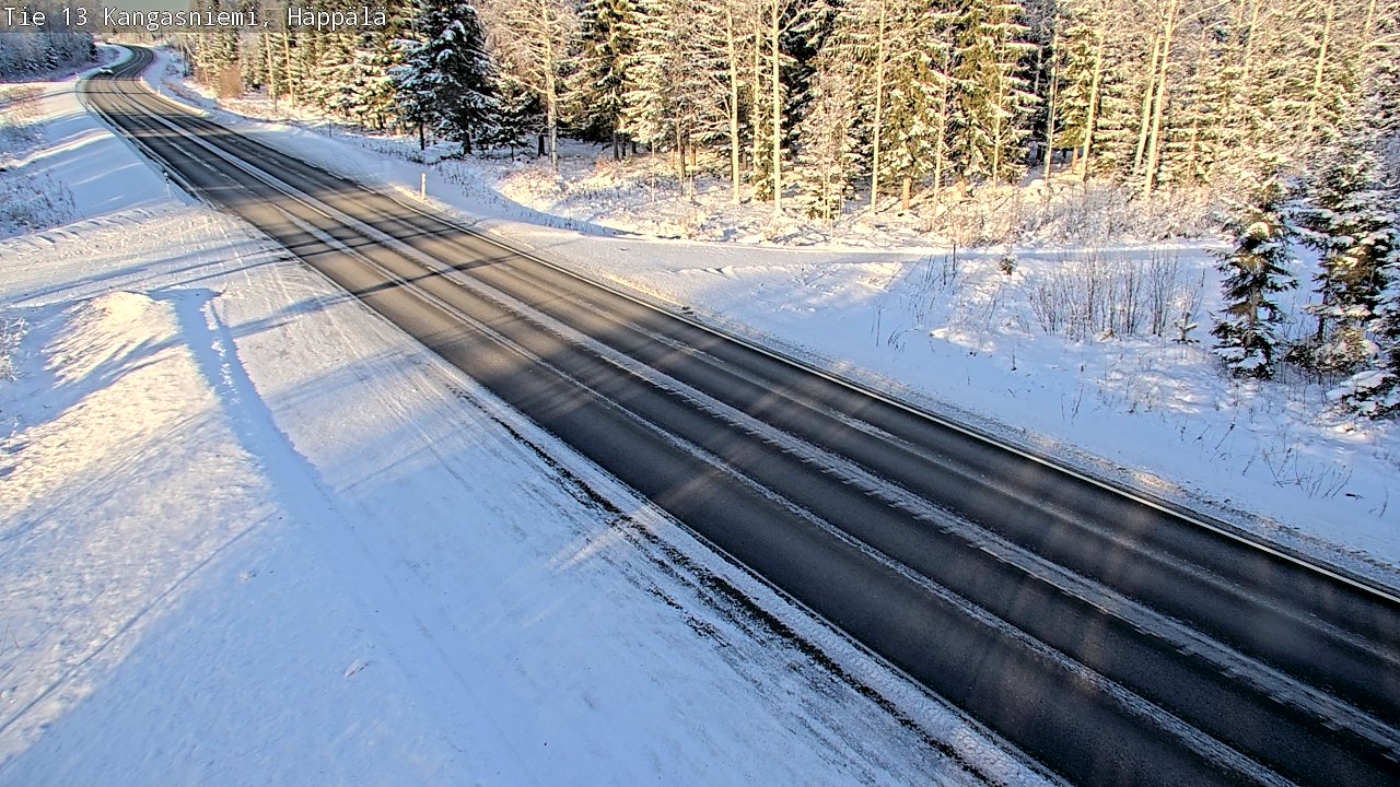 Weather Camera Image Väg 13 Kangasniemi, Häppälä, Kangasniemi, Etelä-Savo