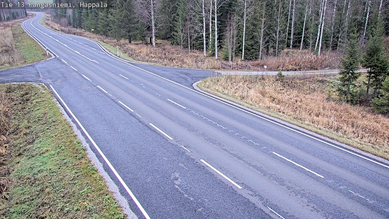 Kelikamerat Kuva Tie 13 Kangasniemi, Häppälä, Kangasniemi, Etelä-Savo