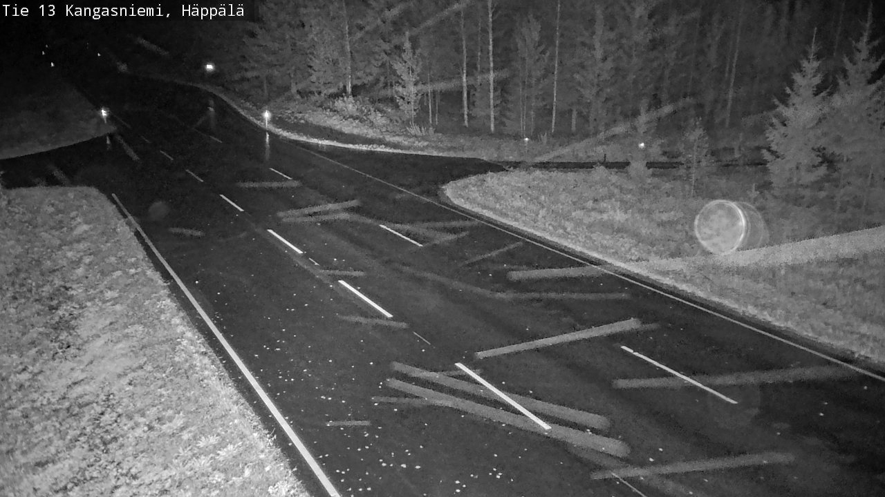 Weather Camera Image Road 13 Kangasniemi, Häppälä, Kangasniemi, Etelä-Savo