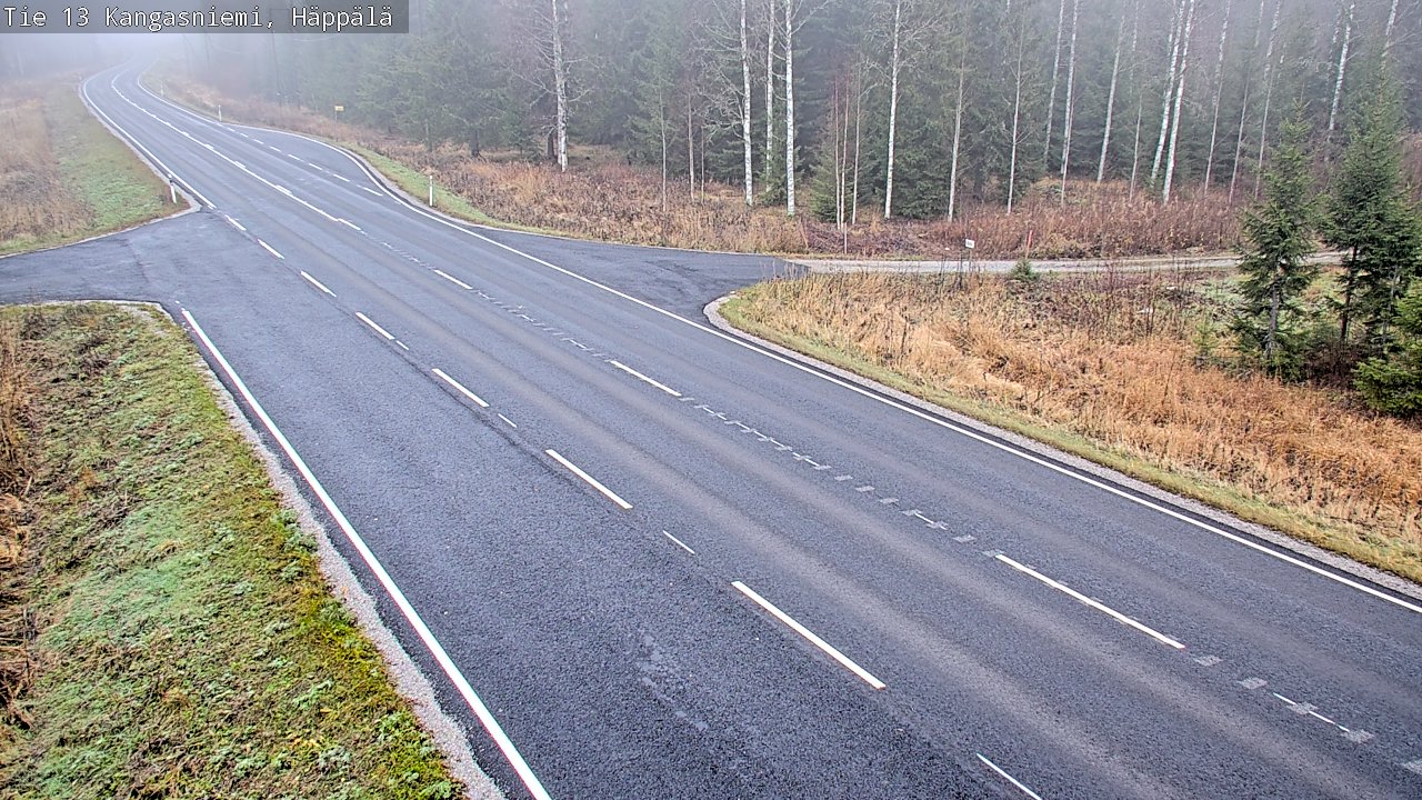 Kelikamerat Kuva Tie 13 Kangasniemi, Häppälä, Kangasniemi, Etelä-Savo
