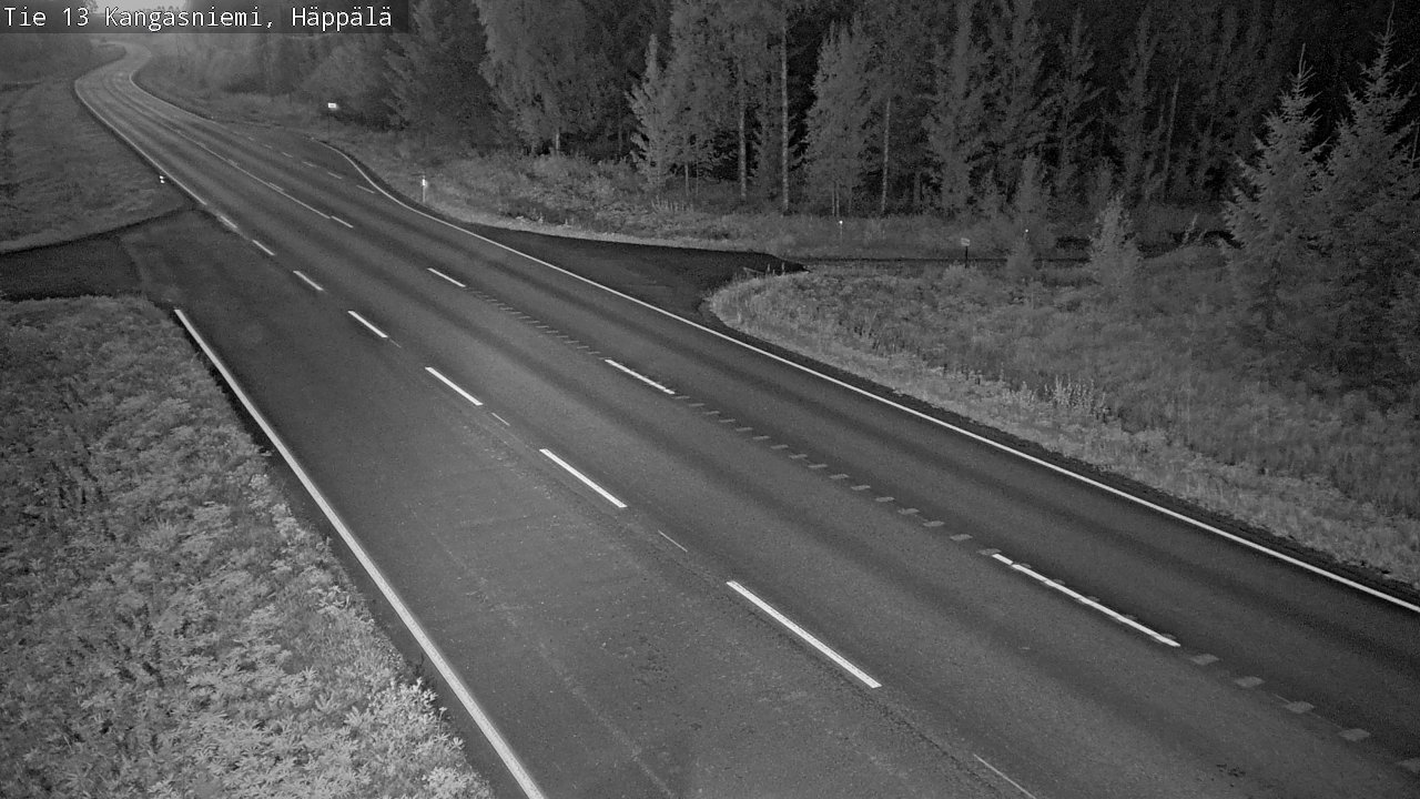 Kelikamerat Kuva Tie 13 Kangasniemi, Häppälä, Kangasniemi, Etelä-Savo