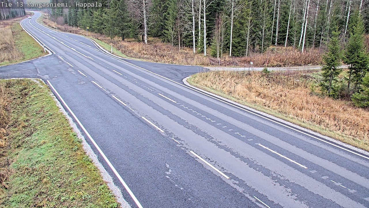 Kelikamerat Kuva Tie 13 Kangasniemi, Häppälä, Kangasniemi, Etelä-Savo