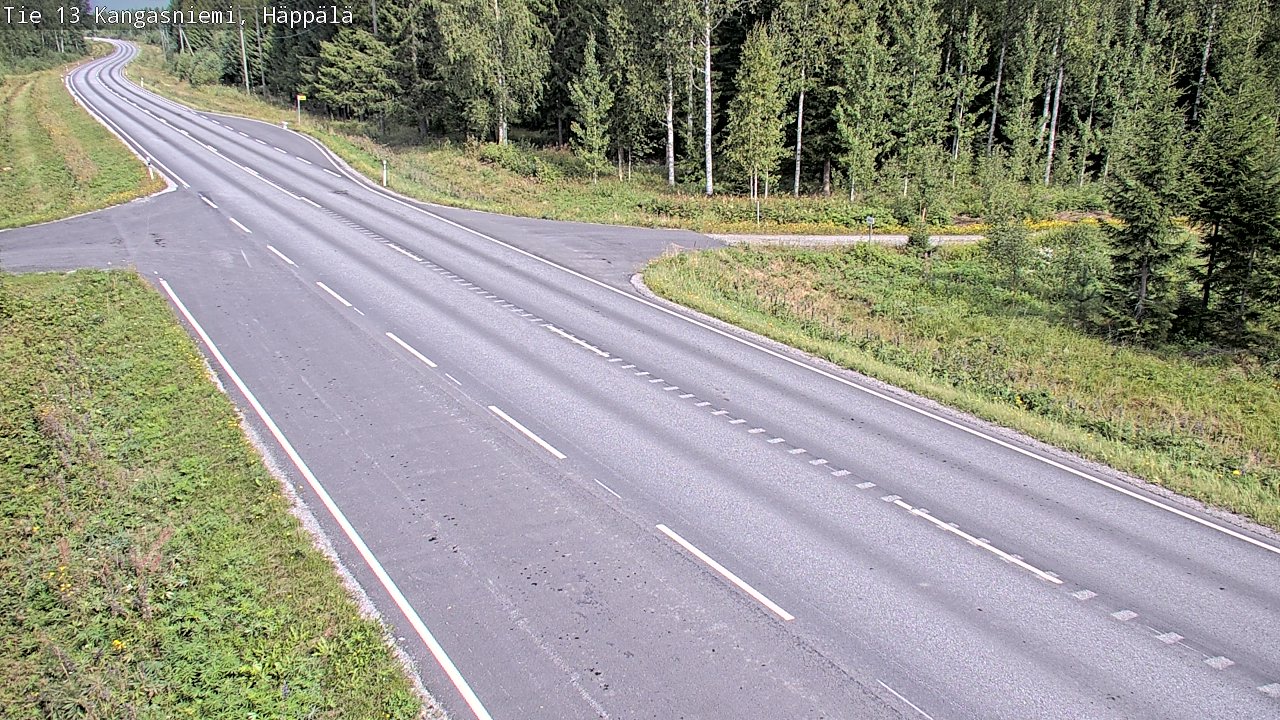 Kelikamerat Kuva Tie 13 Kangasniemi, Häppälä, Kangasniemi, Etelä-Savo
