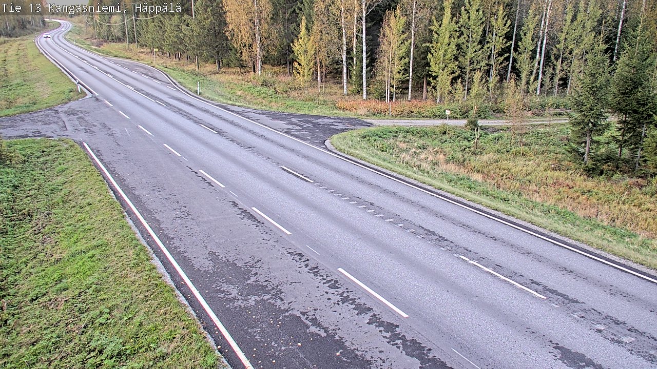 Weather Camera Image Road 13 Kangasniemi, Häppälä, Kangasniemi, Etelä-Savo