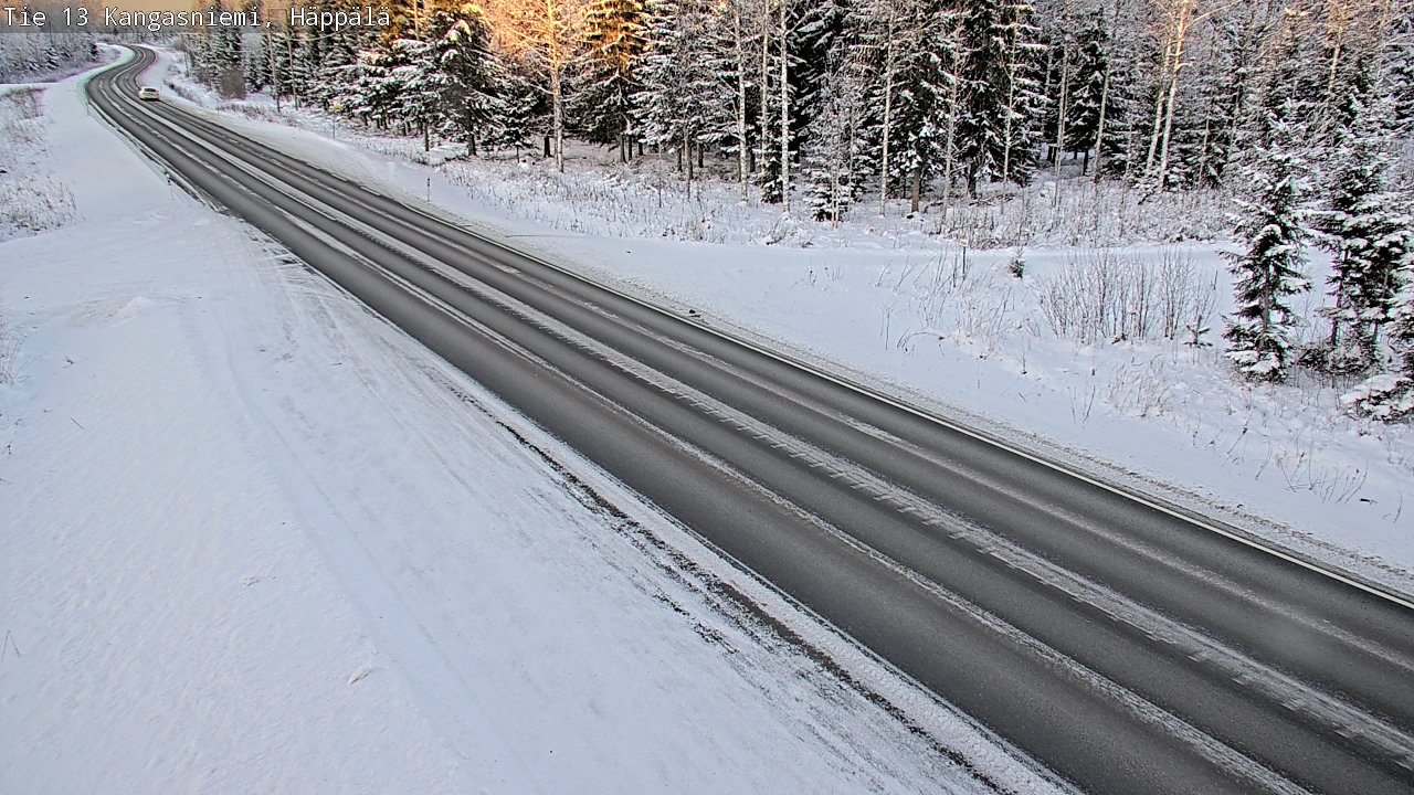 Weather Camera Image Road 13 Kangasniemi, Häppälä, Kangasniemi, Etelä-Savo