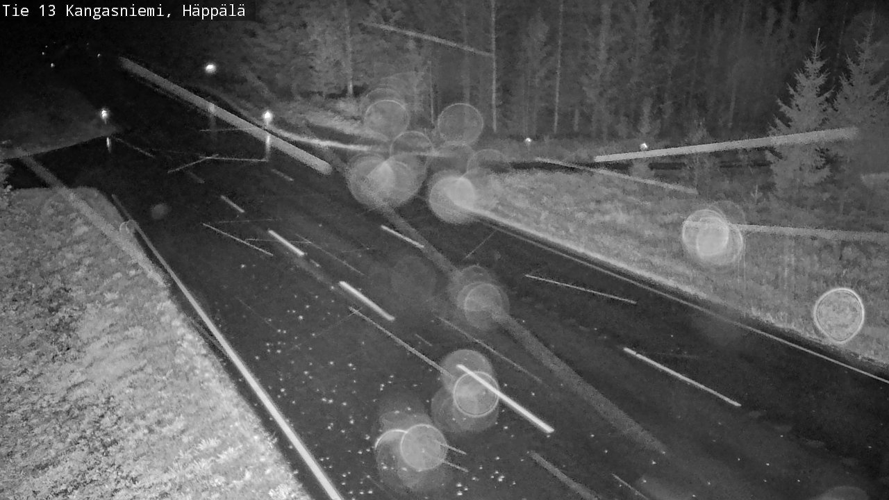 Weather Camera Image Road 13 Kangasniemi, Häppälä, Kangasniemi, Etelä-Savo