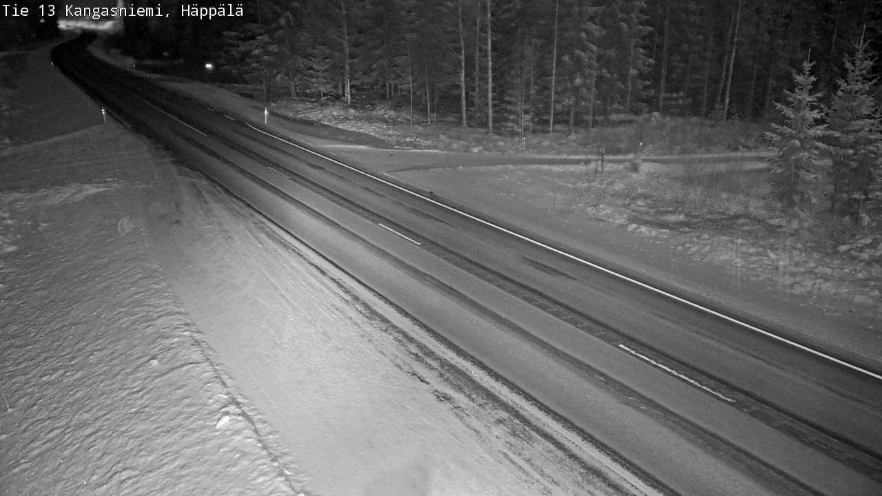 Weather Camera Image Road 13 Kangasniemi, Häppälä, Kangasniemi, Etelä-Savo
