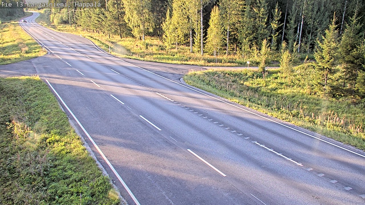 Kelikamerat Kuva Tie 13 Kangasniemi, Häppälä, Kangasniemi, Etelä-Savo