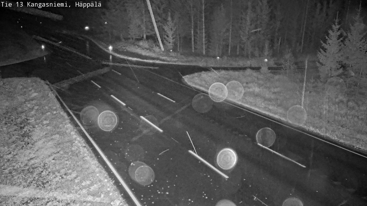 Weather Camera Image Road 13 Kangasniemi, Häppälä, Kangasniemi, Etelä-Savo