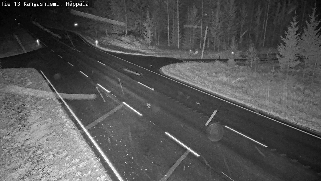 Weather Camera Image Road 13 Kangasniemi, Häppälä, Kangasniemi, Etelä-Savo