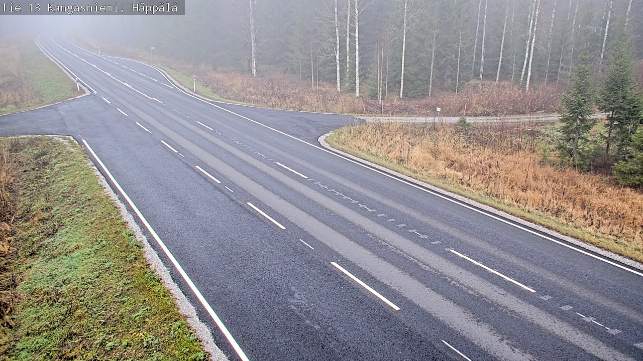 Kelikamerat Kuva Tie 13 Kangasniemi, Häppälä, Kangasniemi, Etelä-Savo