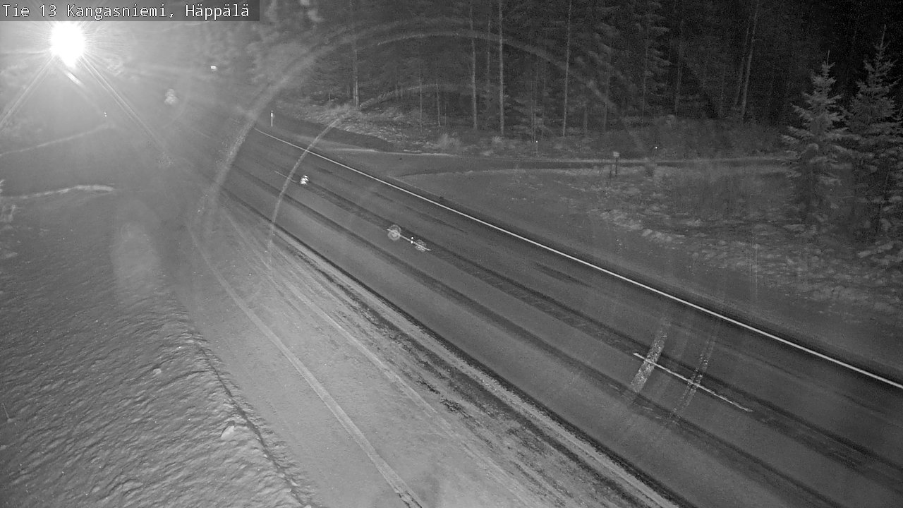 Weather Camera Image Road 13 Kangasniemi, Häppälä, Kangasniemi, Etelä-Savo