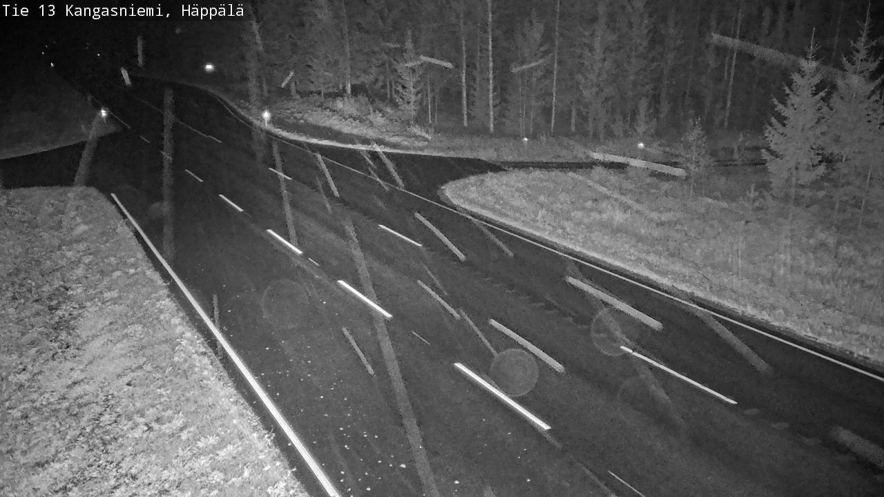 Weather Camera Image Road 13 Kangasniemi, Häppälä, Kangasniemi, Etelä-Savo
