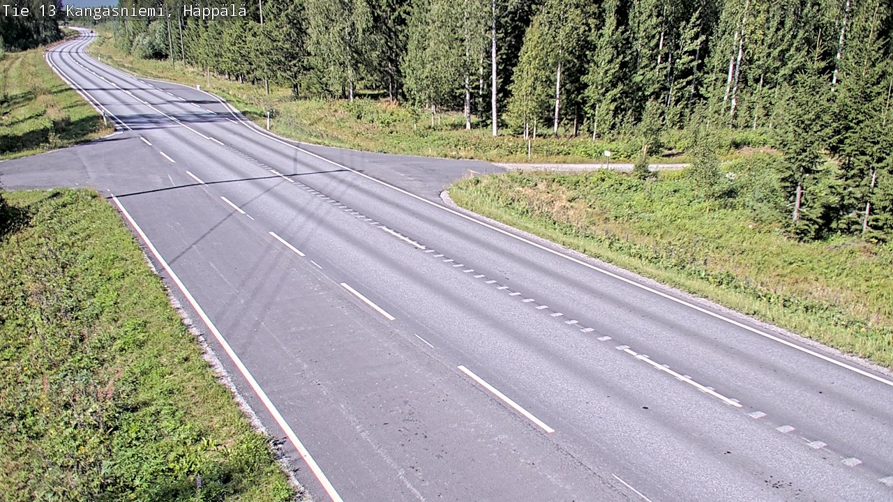 Kelikamerat Kuva Tie 13 Kangasniemi, Häppälä, Kangasniemi, Etelä-Savo