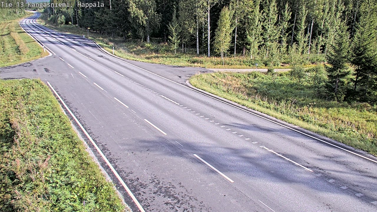 Kelikamerat Kuva Tie 13 Kangasniemi, Häppälä, Kangasniemi, Etelä-Savo
