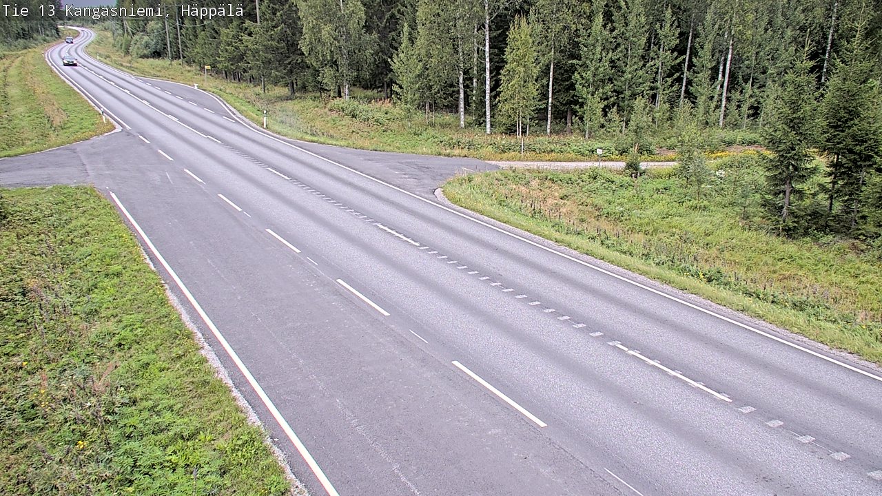 Weather Camera Image Road 13 Kangasniemi, Häppälä, Kangasniemi, Etelä-Savo