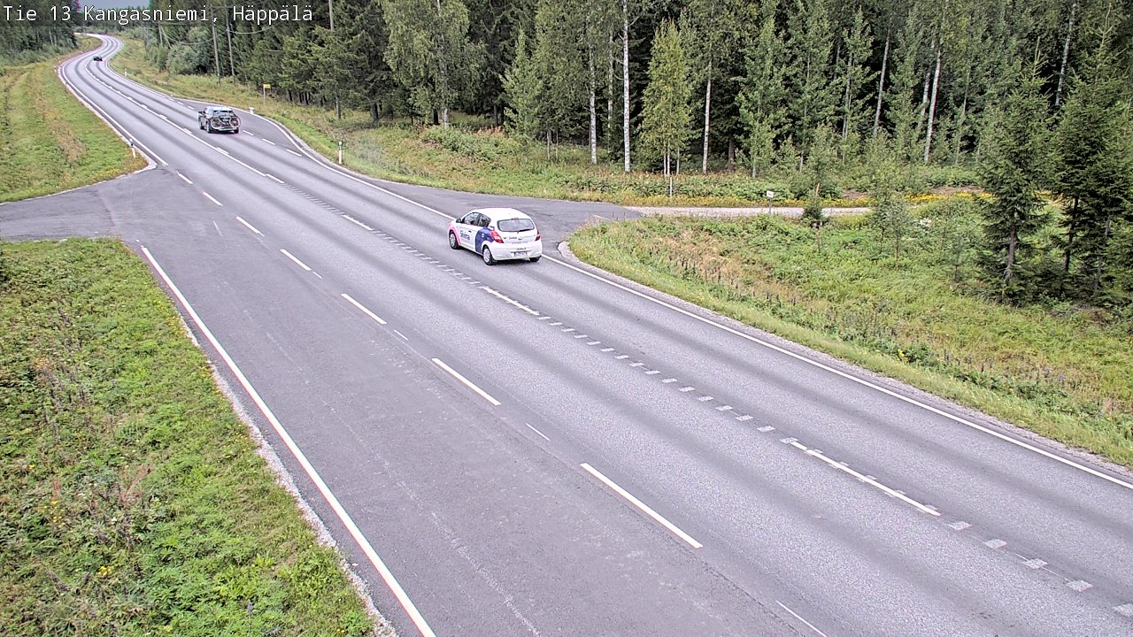 Weather Camera Image Road 13 Kangasniemi, Häppälä, Kangasniemi, Etelä-Savo