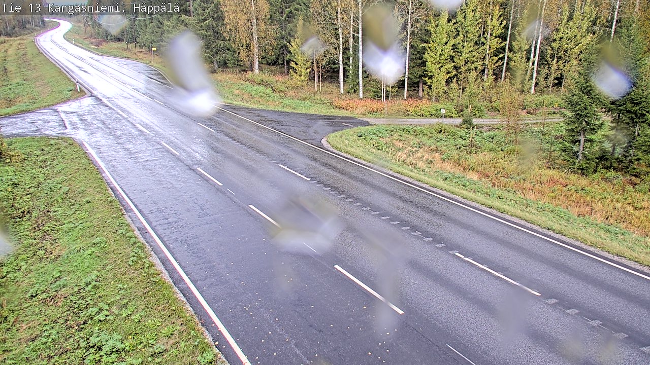Weather Camera Image Road 13 Kangasniemi, Häppälä, Kangasniemi, Etelä-Savo
