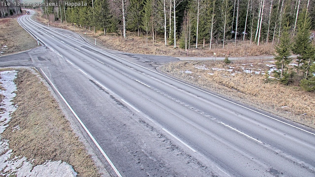 Kelikamerat Kuva Tie 13 Kangasniemi, Häppälä, Kangasniemi, Etelä-Savo