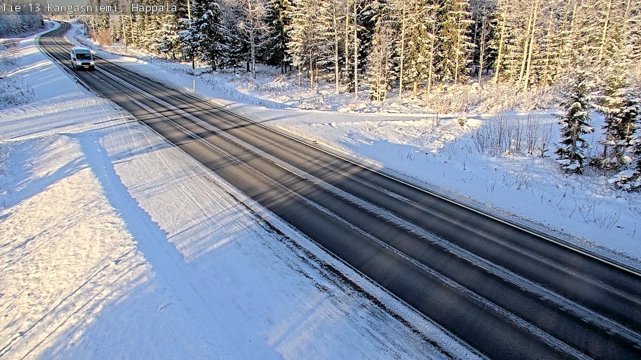 Weather Camera Image Road 13 Kangasniemi, Häppälä, Kangasniemi, Etelä-Savo