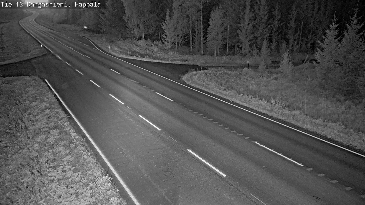 Kelikamerat Kuva Tie 13 Kangasniemi, Häppälä, Kangasniemi, Etelä-Savo