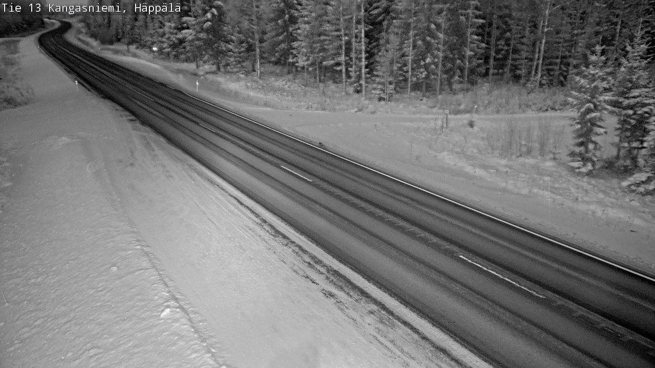 Weather Camera Image Road 13 Kangasniemi, Häppälä, Kangasniemi, Etelä-Savo