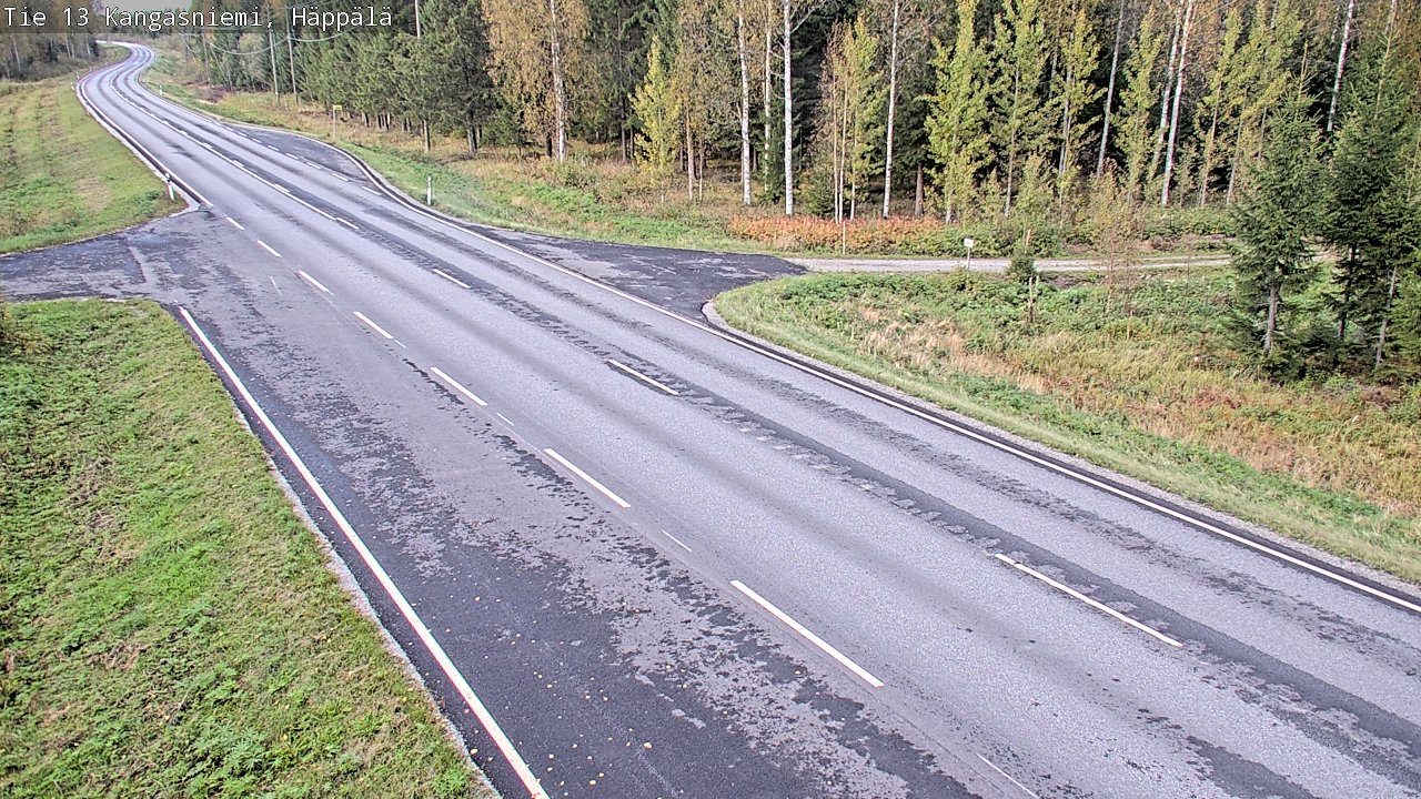 Weather Camera Image Road 13 Kangasniemi, Häppälä, Kangasniemi, Etelä-Savo