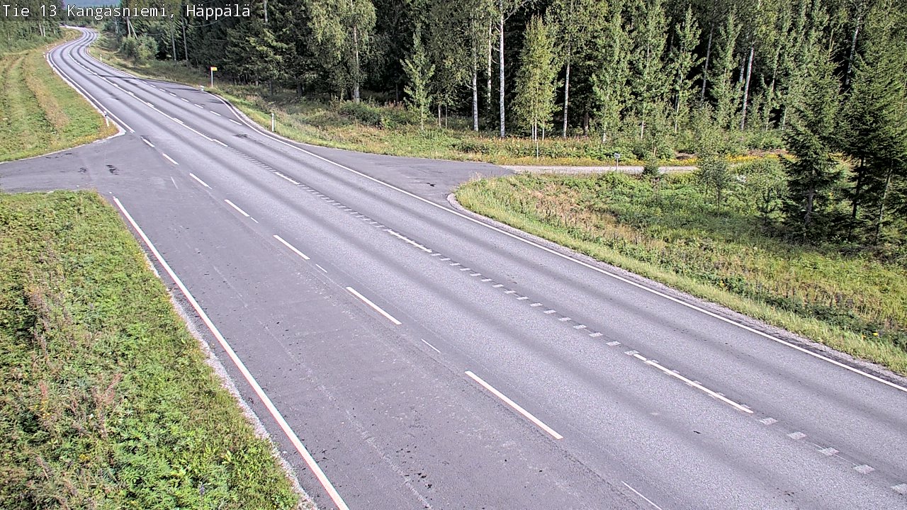 Kelikamerat Kuva Tie 13 Kangasniemi, Häppälä, Kangasniemi, Etelä-Savo