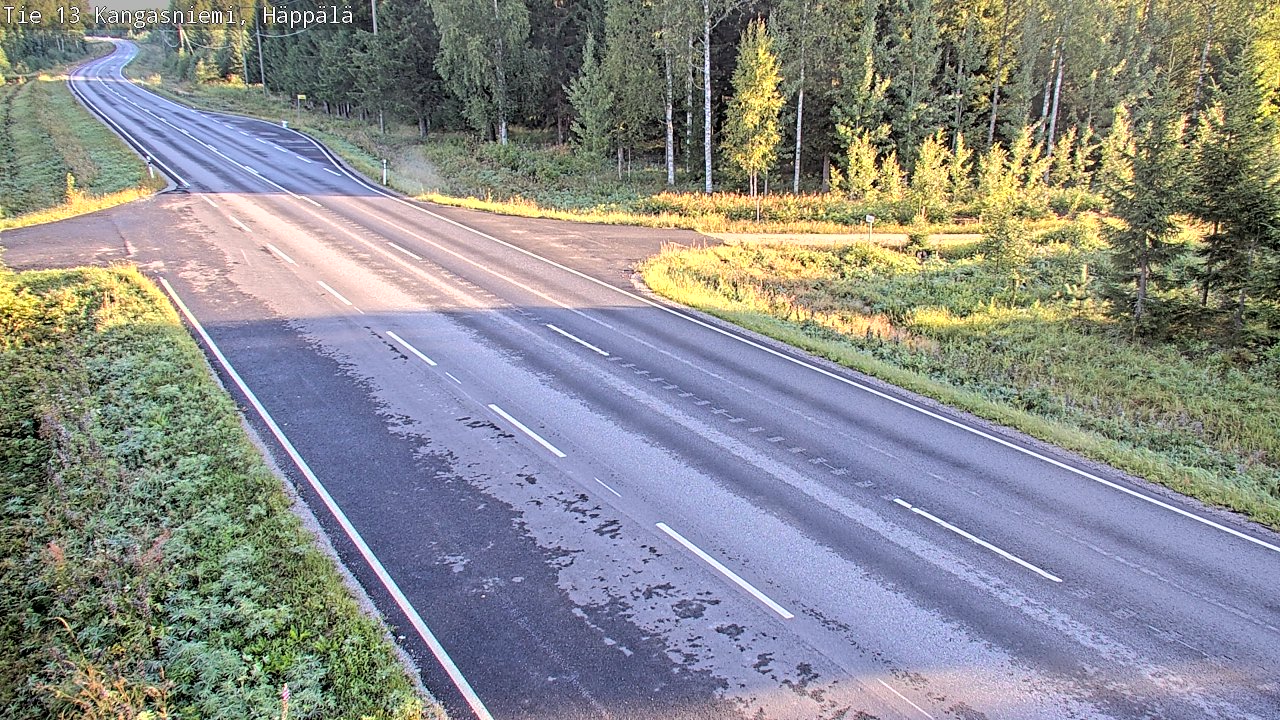 Kelikamerat Kuva Tie 13 Kangasniemi, Häppälä, Kangasniemi, Etelä-Savo