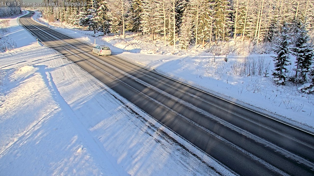 Weather Camera Image Väg 13 Kangasniemi, Häppälä, Kangasniemi, Etelä-Savo