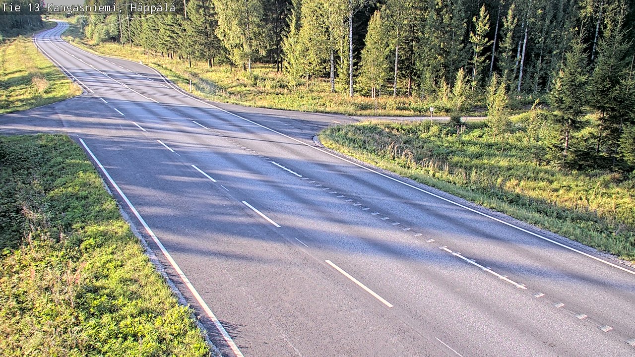 Kelikamerat Kuva Tie 13 Kangasniemi, Häppälä, Kangasniemi, Etelä-Savo