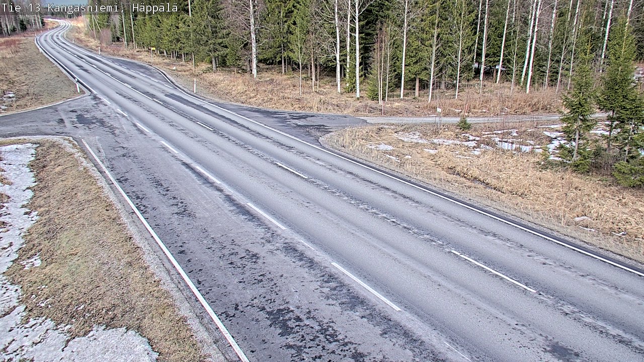 Kelikamerat Kuva Tie 13 Kangasniemi, Häppälä, Kangasniemi, Etelä-Savo