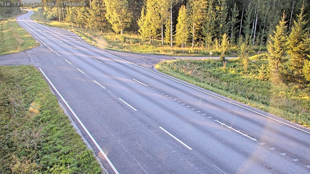 Kelikamerat Kuva Tie 13 Kangasniemi, Häppälä, Kangasniemi, Etelä-Savo