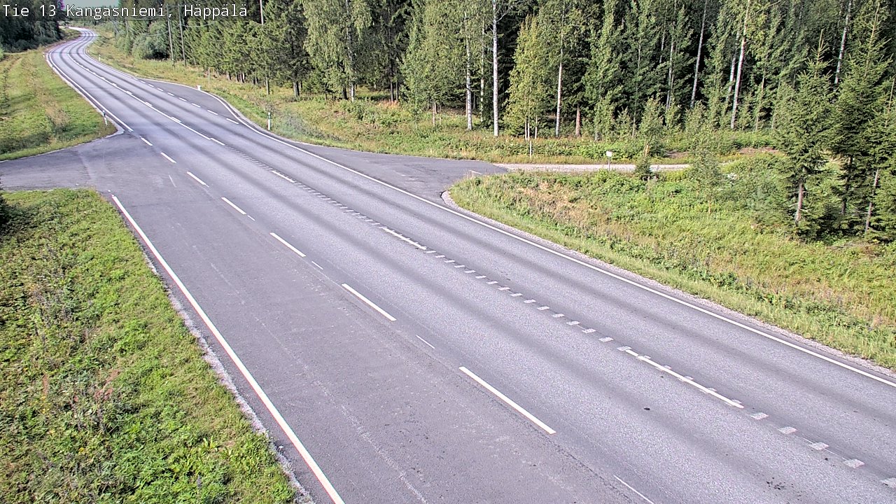 Kelikamerat Kuva Tie 13 Kangasniemi, Häppälä, Kangasniemi, Etelä-Savo