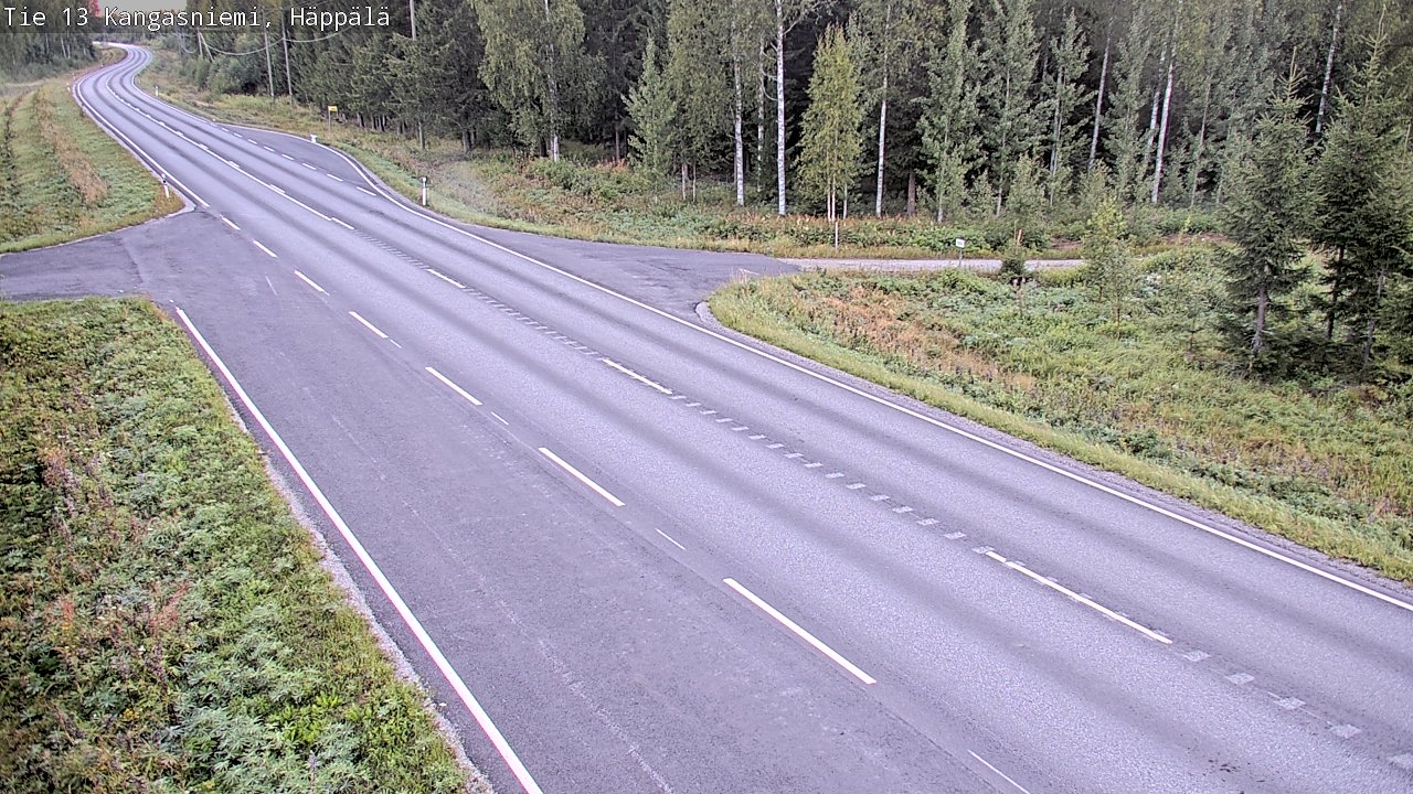 Kelikamerat Kuva Tie 13 Kangasniemi, Häppälä, Kangasniemi, Etelä-Savo