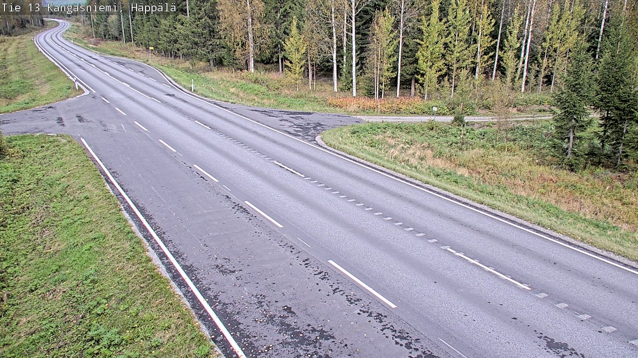 Kelikamerat Kuva Tie 13 Kangasniemi, Häppälä, Kangasniemi, Etelä-Savo