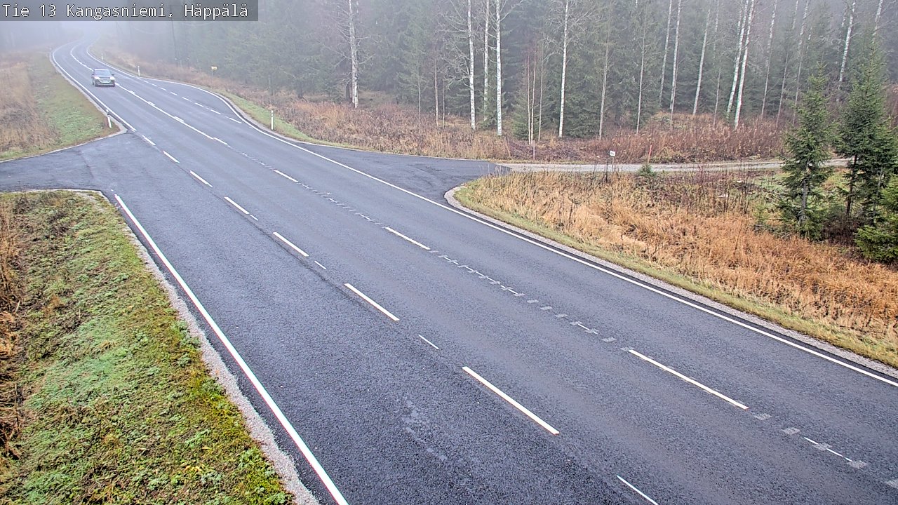 Kelikamerat Kuva Tie 13 Kangasniemi, Häppälä, Kangasniemi, Etelä-Savo