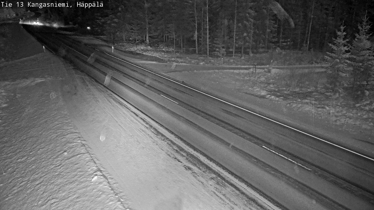 Weather Camera Image Road 13 Kangasniemi, Häppälä, Kangasniemi, Etelä-Savo