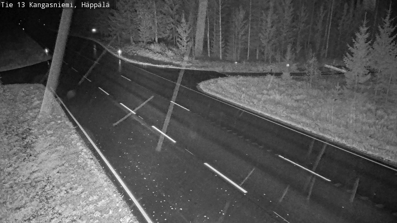 Weather Camera Image Road 13 Kangasniemi, Häppälä, Kangasniemi, Etelä-Savo