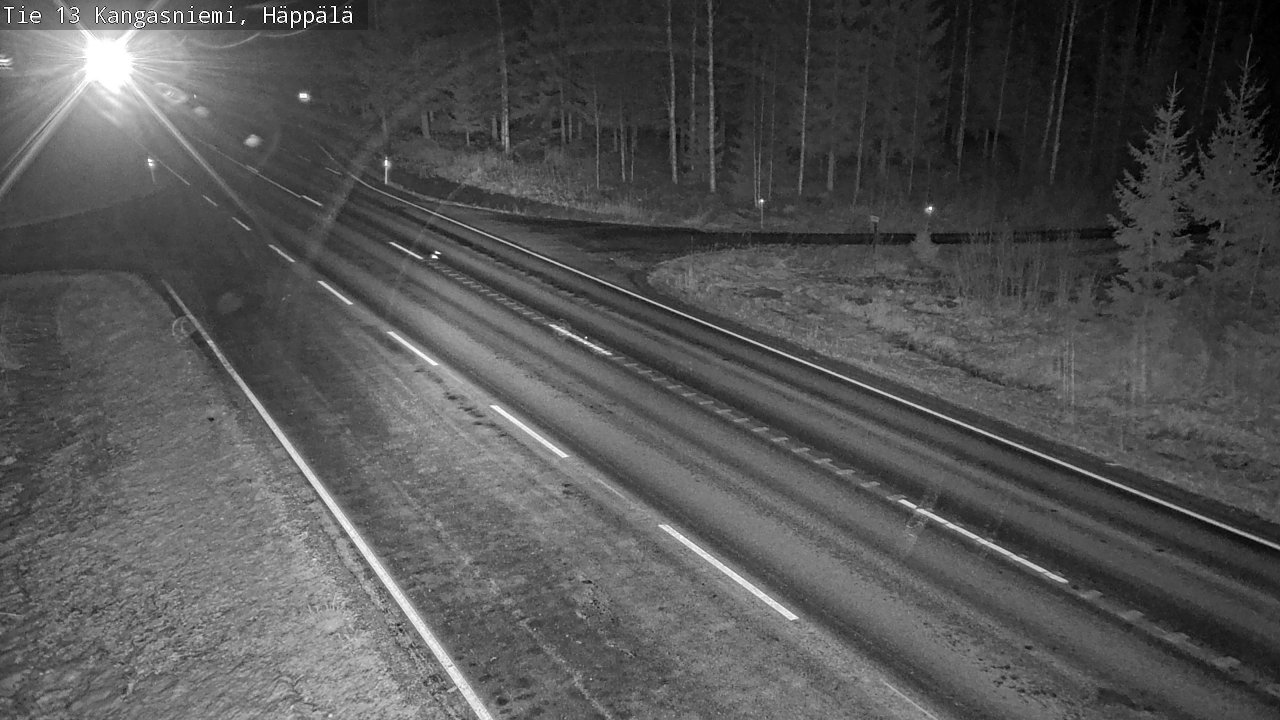 Kelikamerat Kuva Tie 13 Kangasniemi, Häppälä, Kangasniemi, Etelä-Savo