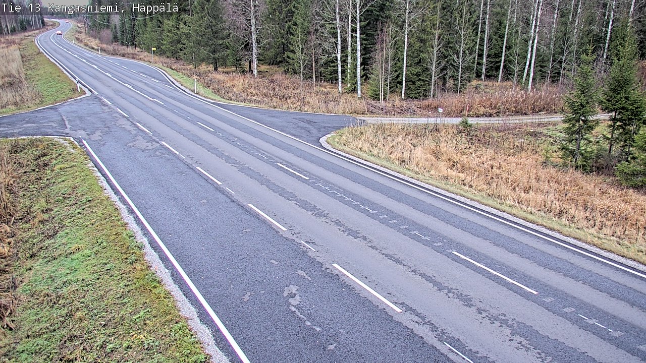 Kelikamerat Kuva Tie 13 Kangasniemi, Häppälä, Kangasniemi, Etelä-Savo