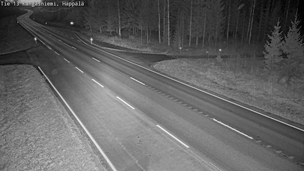 Weather Camera Image Väg 13 Kangasniemi, Häppälä, Kangasniemi, Etelä-Savo